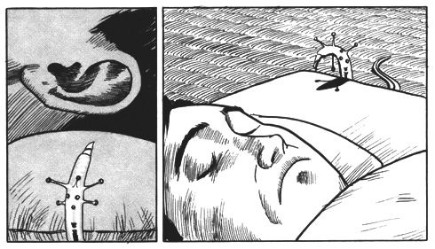 『寄生獣』作中の引用画像