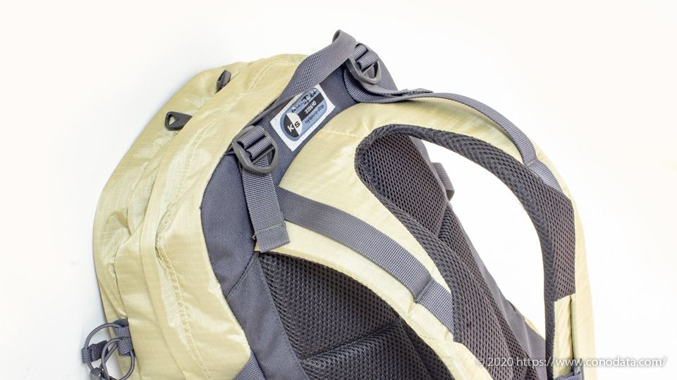 「karrimor(カリマー)」sector(セクター)25のしっかりとホールドするハーネス