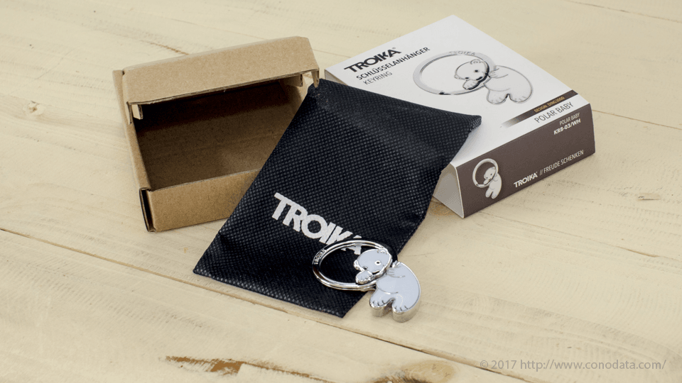 TROIKA キーリング ポーラーベイビー